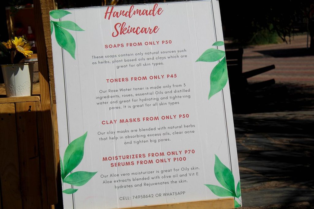 Hands with skin care product